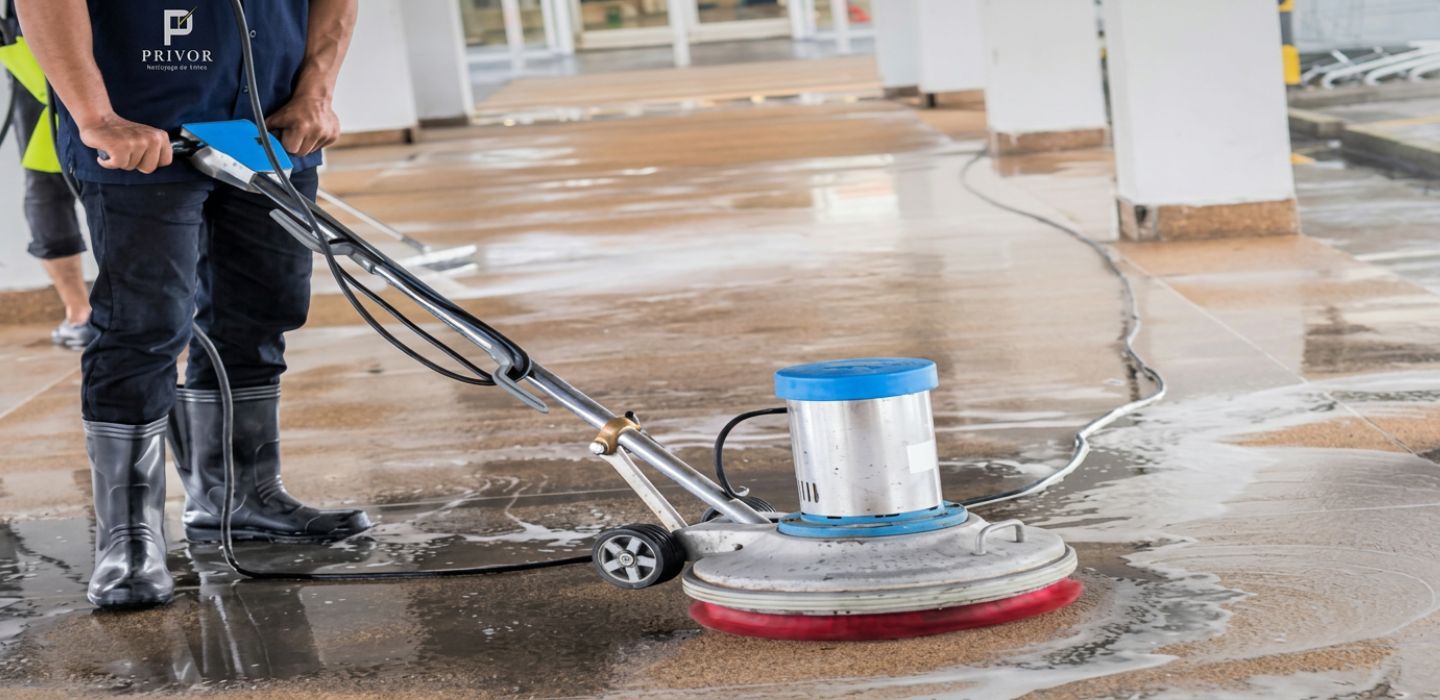 Nettoyage fin de chantier